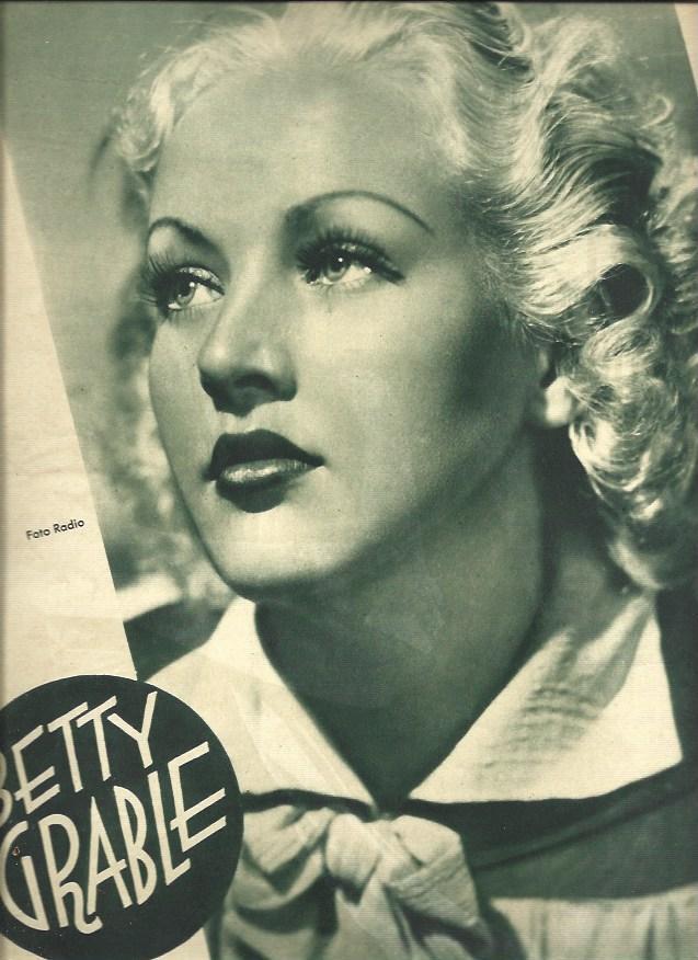LAMINA 34884: Betty Grable