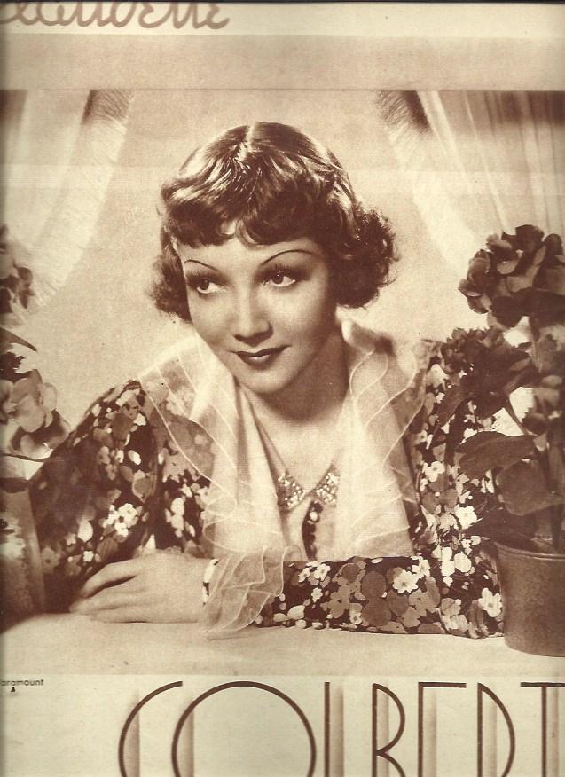 LAMINA 34887: Claudette Colbert, foto Paramount