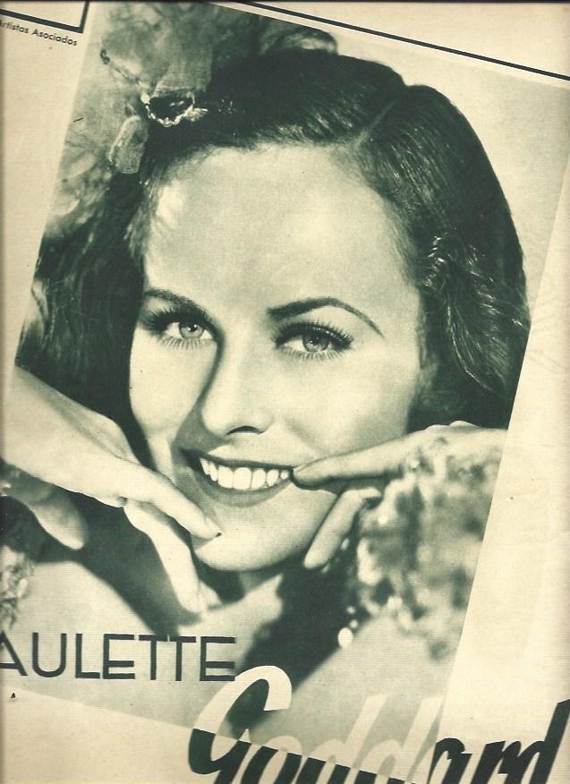 LAMINA 34882: Paulette Goddard