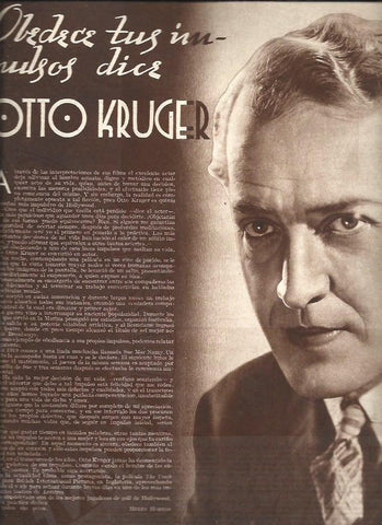LAMINA 34891: Otto Kruger