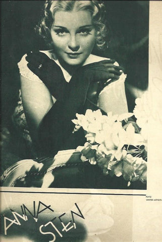LAMINA 34869: Anna Sten