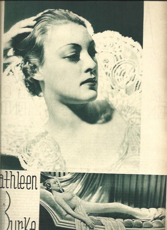 LAMINA 34875: Kathleen Burke