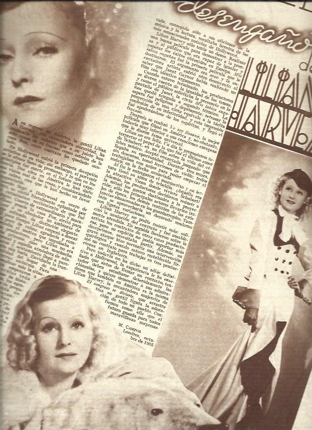 LAMINA 34747: Lilian Harvey