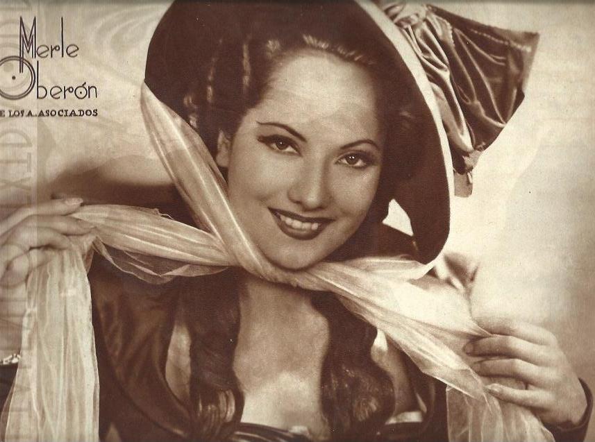 LAMINA 34752: Merle Oberon