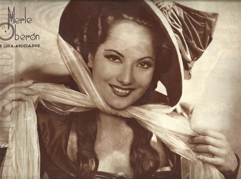 LAMINA 34752: Merle Oberon