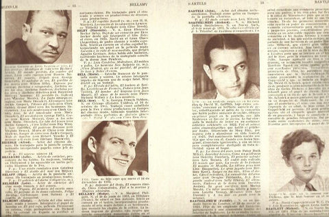 LAMINA 34753: Rex Bell, Richard Barthelmess y Freddie Bartholomew