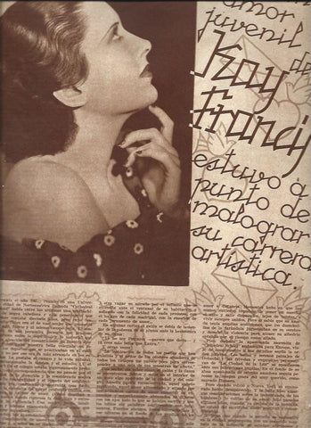 LAMINA 34762: Kay Francis