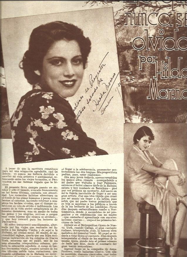 LAMINA 34725: Hilda Moreno