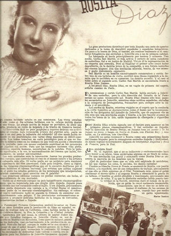 LAMINA 34730: Rosita Diaz