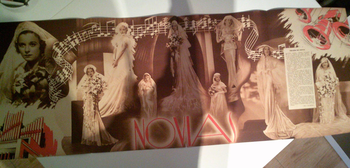 LAMINA 34731: Trajes de novia