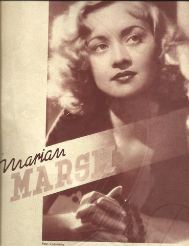 LAMINA 34737: Marian Marsh