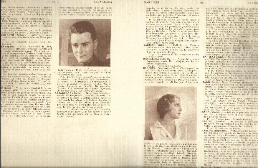 LAMINA 34788: Lew Ayres y Catalina Barcena