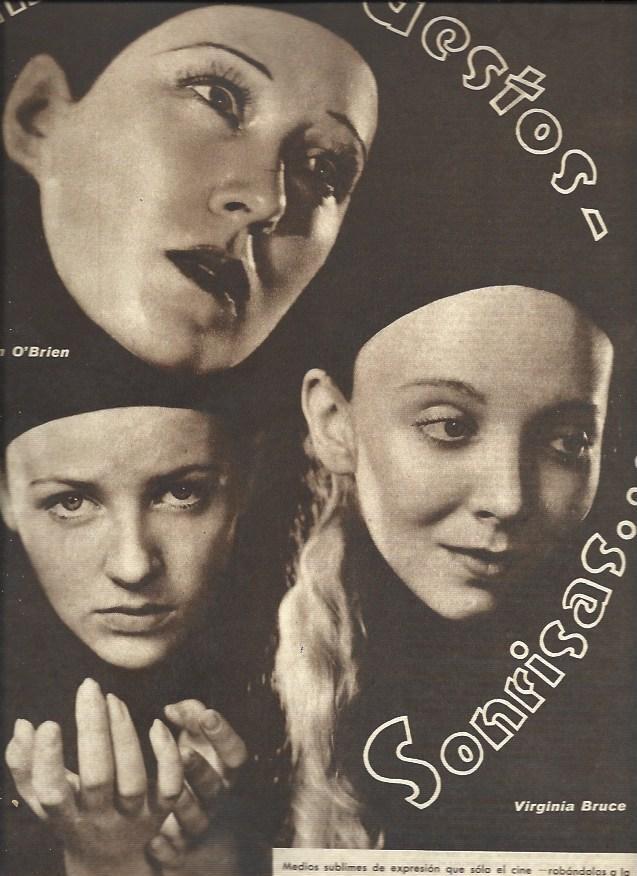 LAMINA 34776: Brin O'Brien, Betty Furness y Virginia Bruce