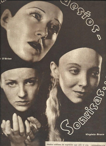 LAMINA 34776: Brin O'Brien, Betty Furness y Virginia Bruce