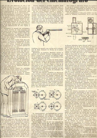 LAMINA 34781: Evolucion del cinematografo