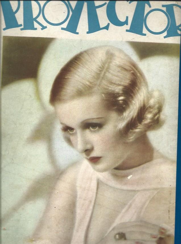 LAMINA 34789: Portada Proyector con Joan Bennet