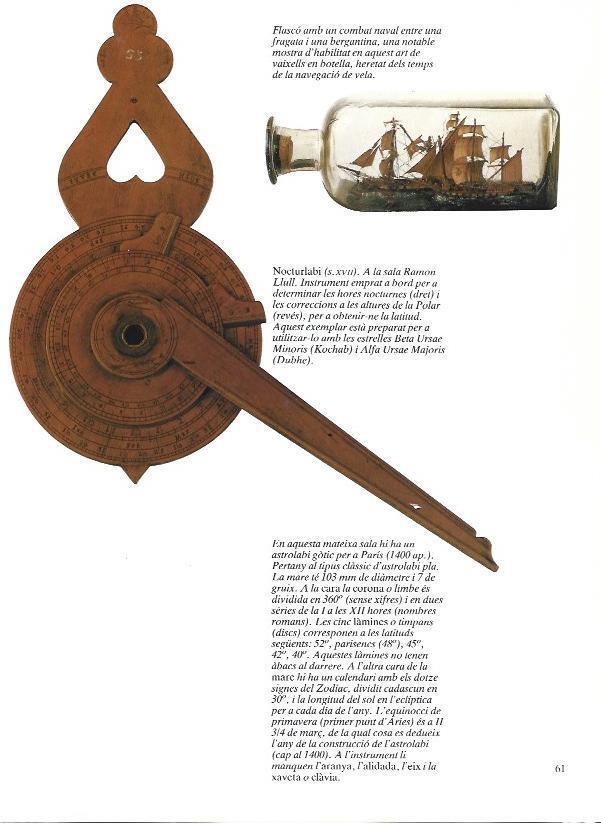 LAMINA 34966: Nocturlabio del siglo XVII