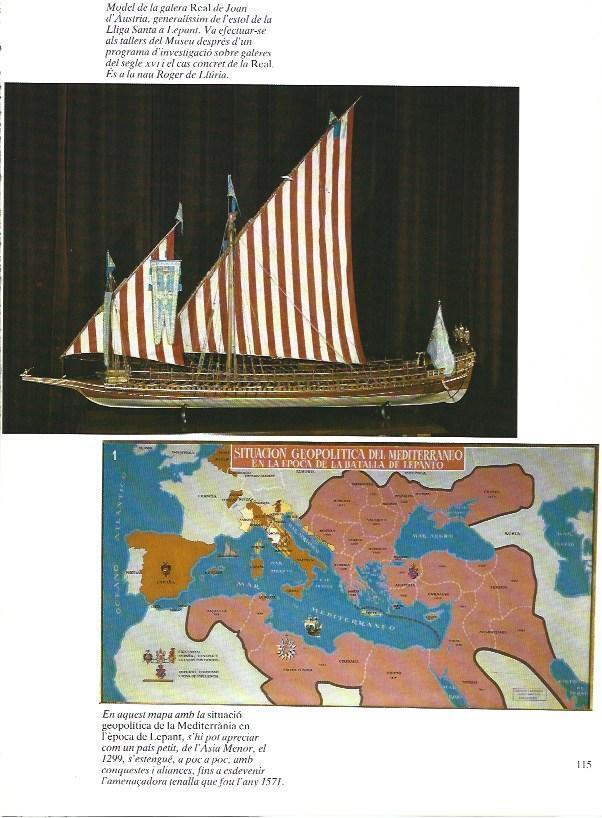 LAMINA 34992: Modelo de la Galera Real de Juan de Austria