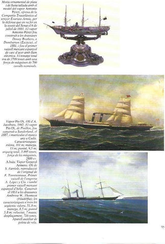 LAMINA 34983: Vapor Pio IX, por A. Jacobsen