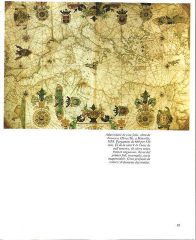 LAMINA 34978: Atlas nautico de Francesc Oliva
