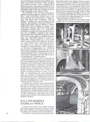 LAMINA 34942: Sala de Marina y Pesca