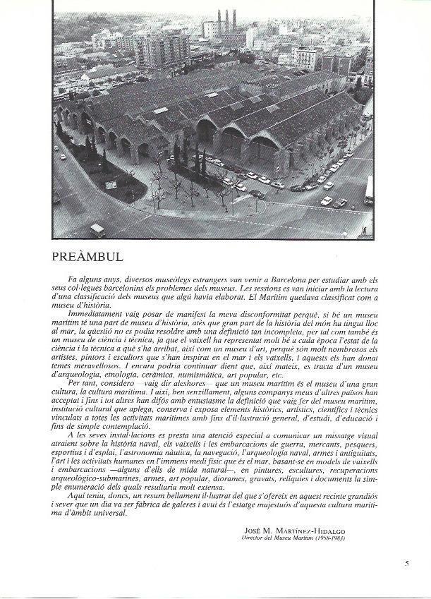 LAMINA 34939: Vista aerea del Museo Maritim de Barcelona