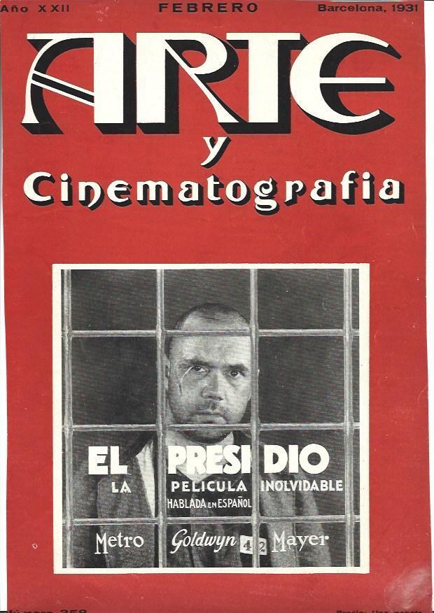 LAMINA 34926: Portada Arte y Cinematografia numero 358 de febrero