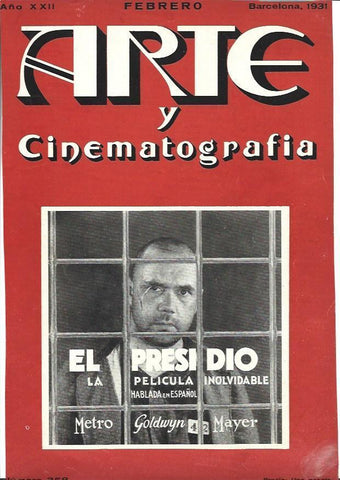 LAMINA 34926: Portada Arte y Cinematografia numero 358 de febrero
