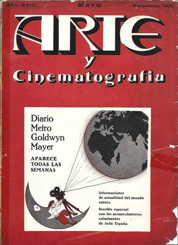 LAMINA 34937: Portada de Arte y Cinematografia numero 361 de mayo