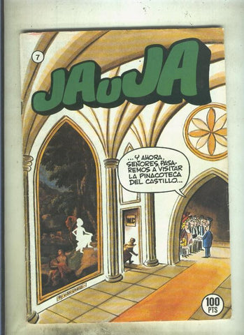 Jauja numero 07 (algo cello lado inferior del lomo)