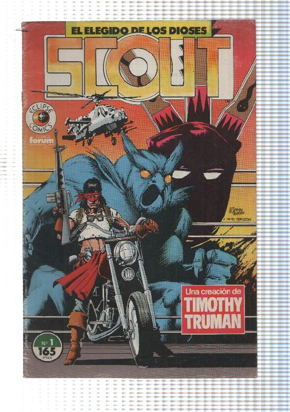 Planeta: Scout num 1 - El elegido de los dioses. Comics Forum. Eclipse Comics