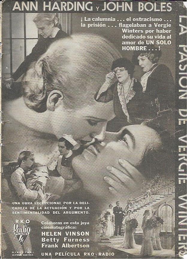 LAMINA 35000: Portada Cinelandia de noviembre 1934