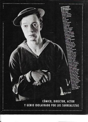 LAMINA 35265: Buster Keaton en El Navegante