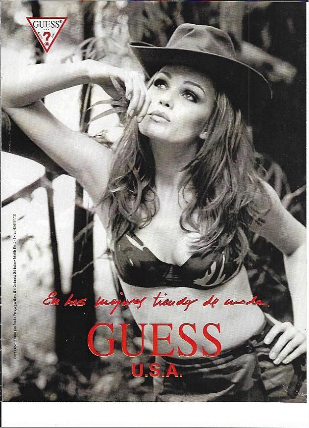 LAMINA 35259: Publicidad de la marca Guess