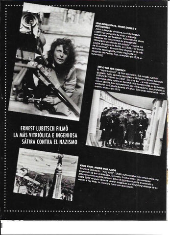 LAMINA 35251: Leni Riefenstahl detras de la camara
