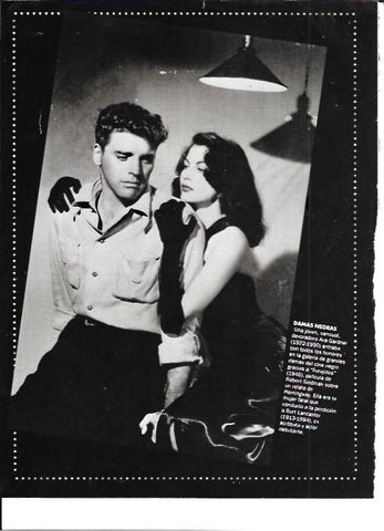 LAMINA 35269: Ava Gardner y Robert Siodmak