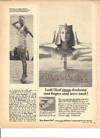 LAMINA 35292: Esther Williams junto a la piscina