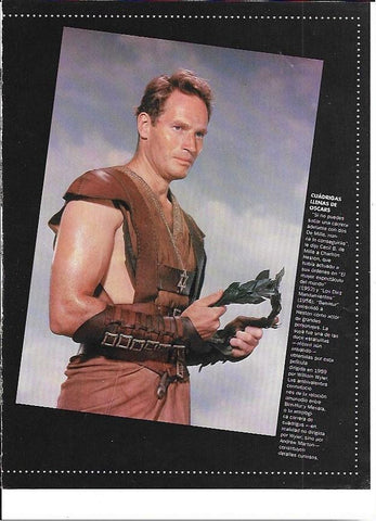 LAMINA 35282: Charlton Heston en Ben Hur