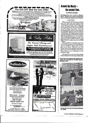 LAMINA 35214: Propaganda de varios hoteles como Casa Sirena, The Valley Hilton...