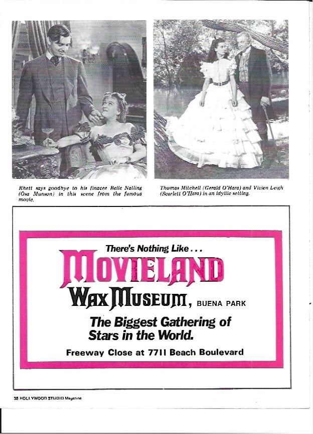LAMINA 35222: Escenas del film Gone with the Wind con Osa Munson, Thomas Mitchell y Vivien Leigh