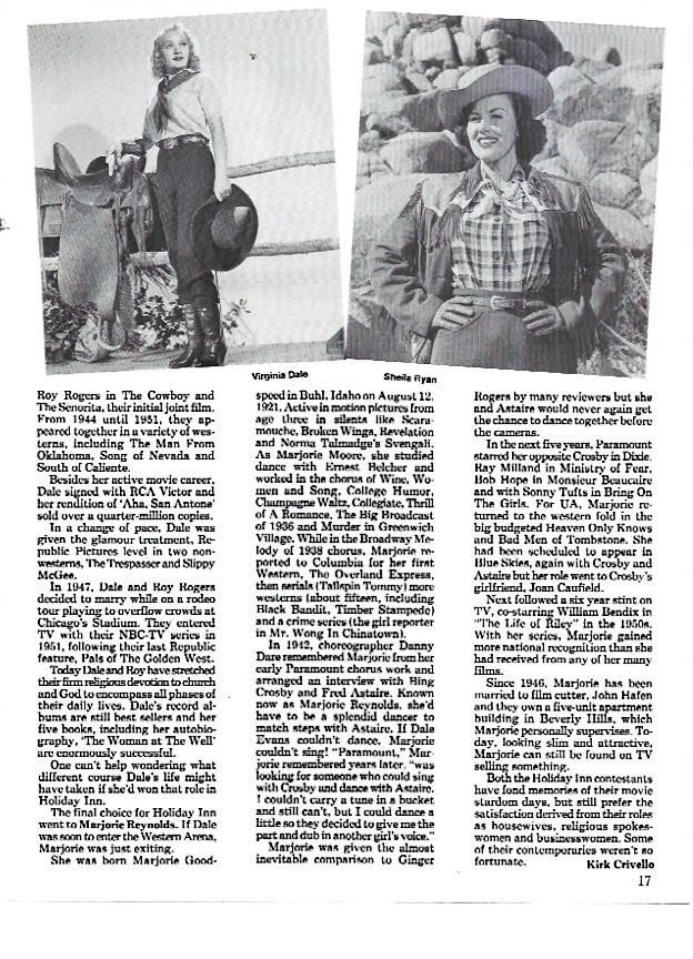 LAMINA 35233: Virginia Dale y Sheila Ryan