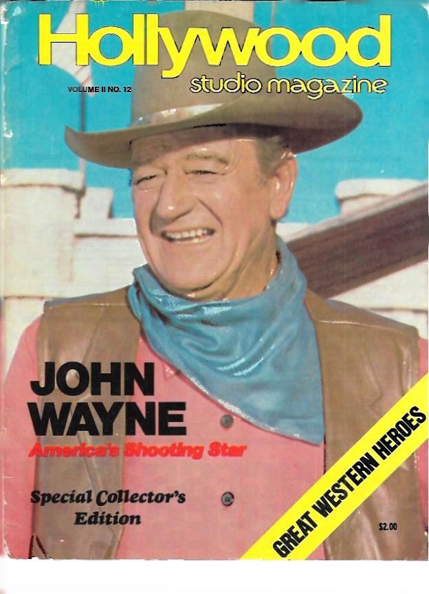 LAMINA 35225: Portada de la revista Hollywood Studio Magazine diciembre 1977