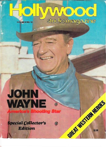 LAMINA 35225: Portada de la revista Hollywood Studio Magazine diciembre 1977