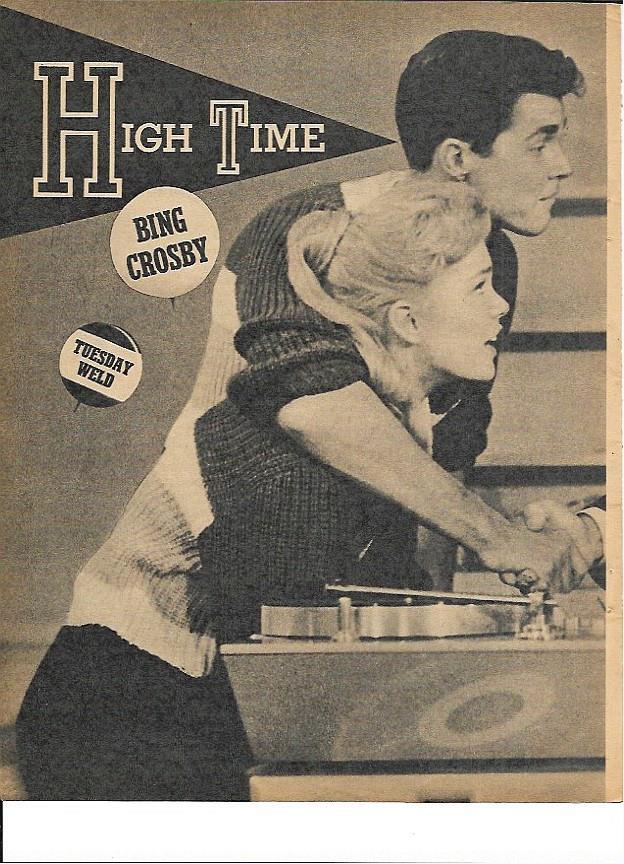 LAMINA 35297: Fabian Forte y Tuesday Weld en HIgh Time