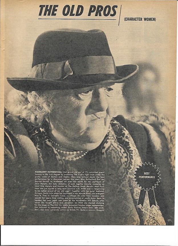 LAMINA 35351: Margaret Rutherford