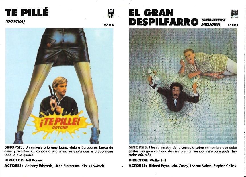 LAMINA 35394: Carteles de Te pille y El gran despilfarro