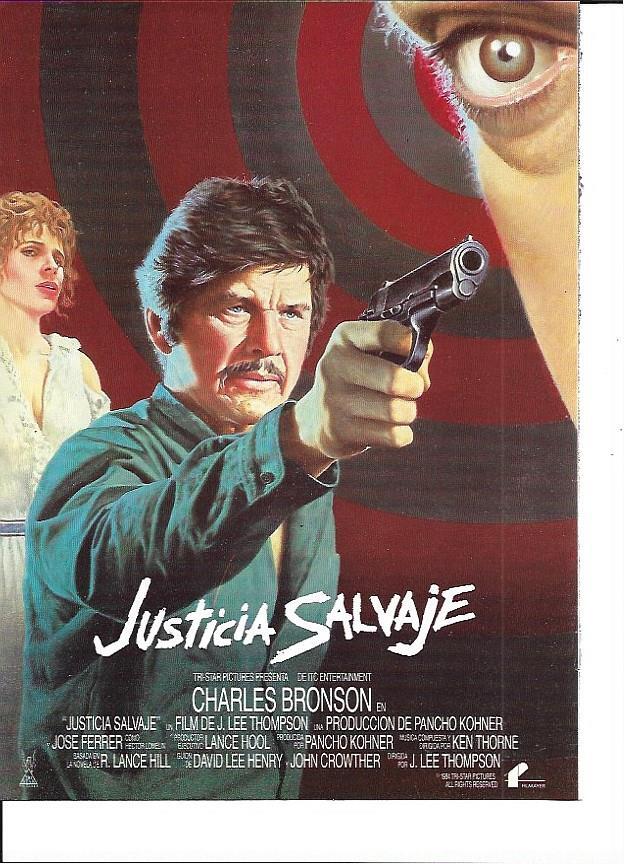 LAMINA 35383: Cartel del film Justicia Salvaje