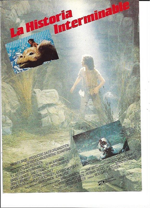 LAMINA 35382: Cartel del film La historia interminable