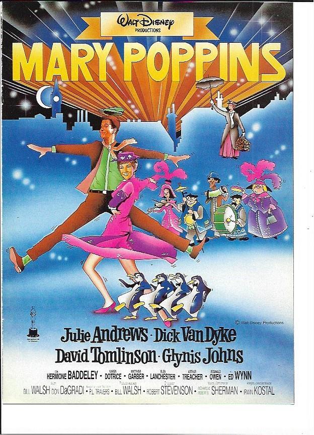 LAMINA 35381: Cartel del film Mary Poppins