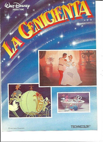 LAMINA 35380: Cartel del film La Cenicienta